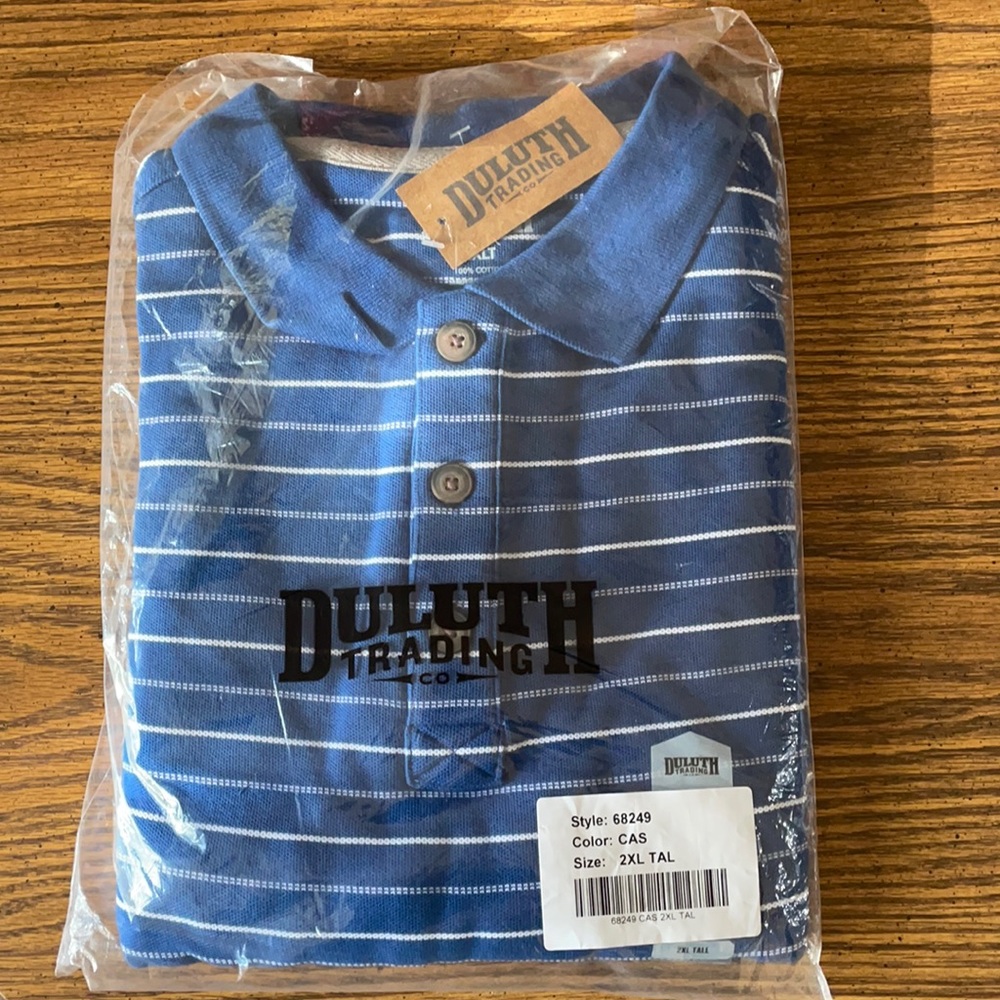 NWT Men’s 2XL Tall Duluth Trading Co. Shirt